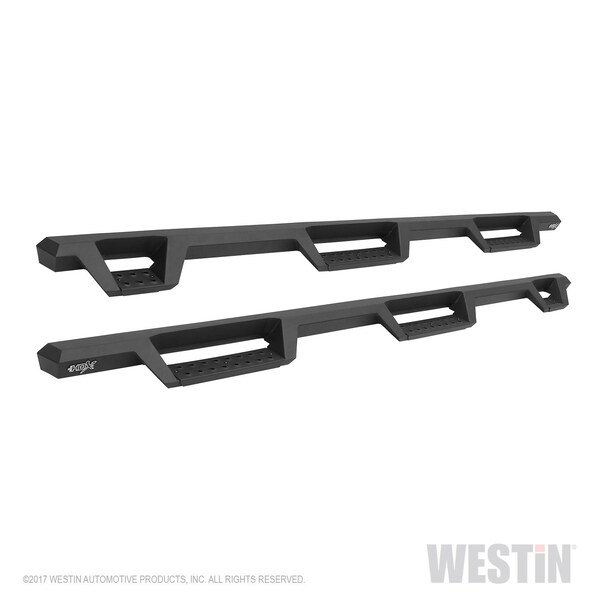 Westin HDX Drop Wheel-to-Wheel Nerf Step Bars 56-534325 - main